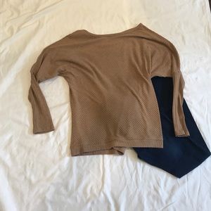 Loose fit Gold Sweater size XL